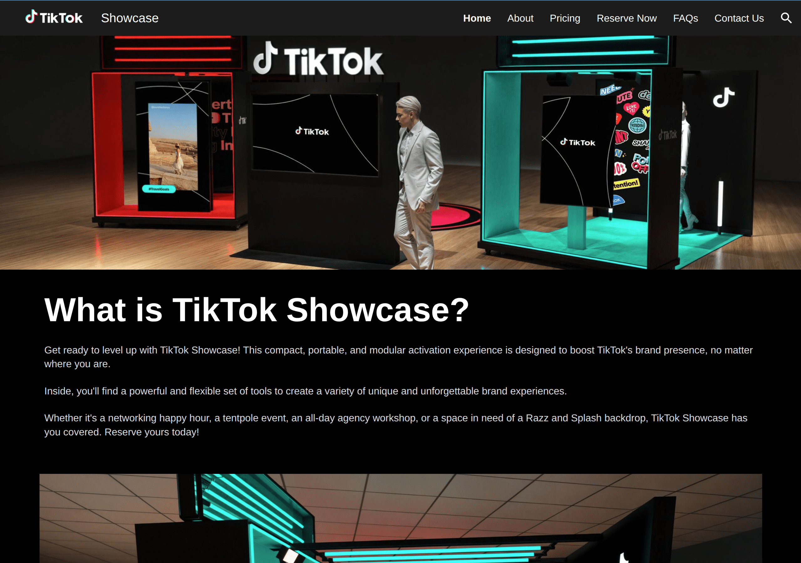 TikTok Showcase