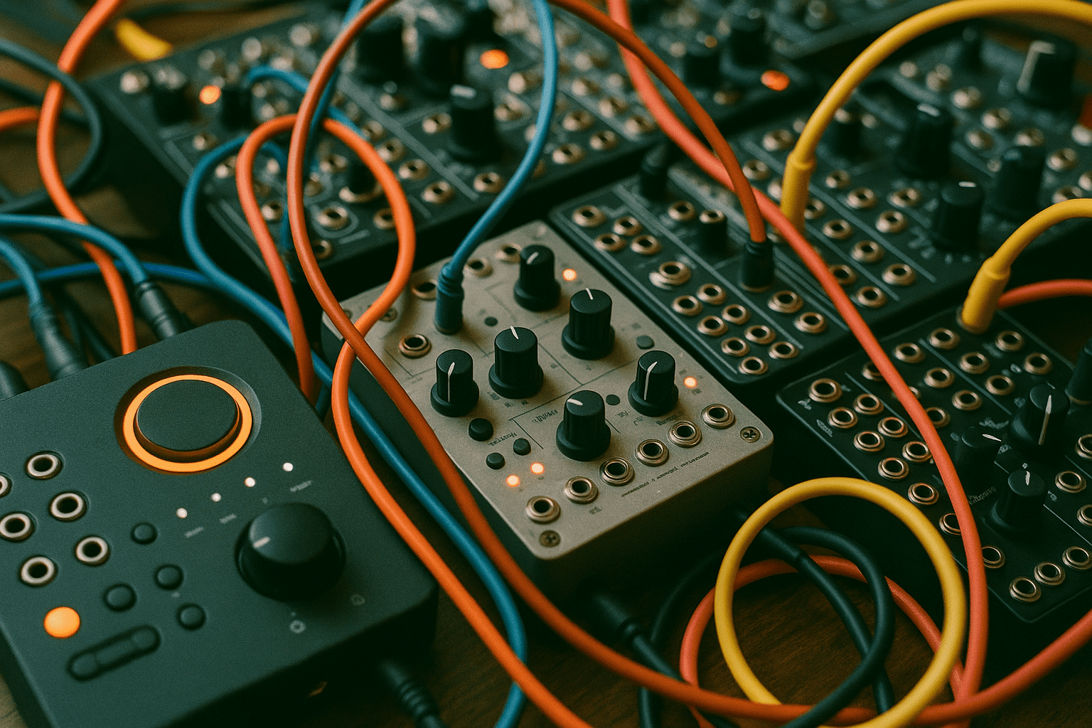 Audio Gear Wall